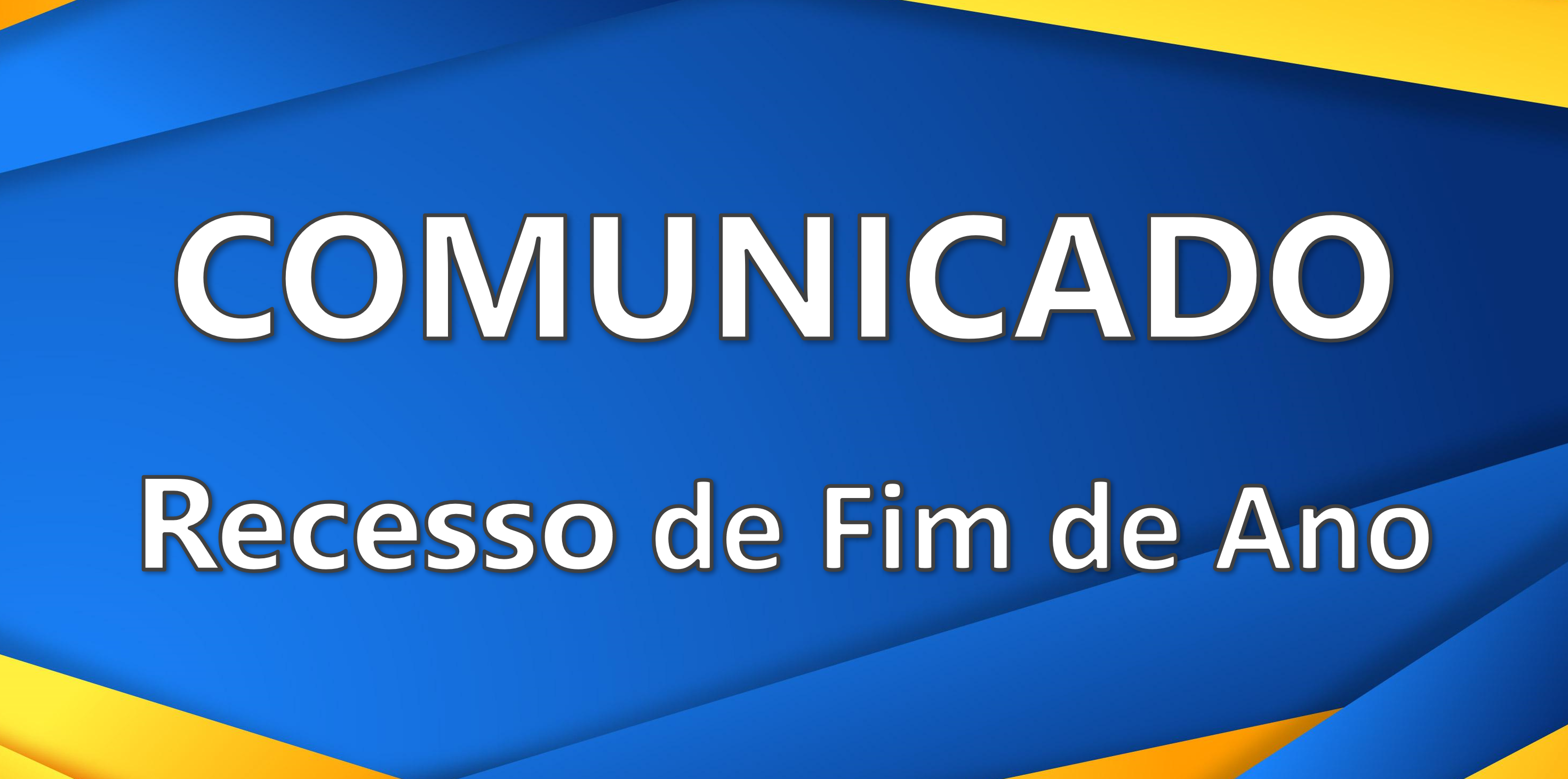 Comunicado de Recesso